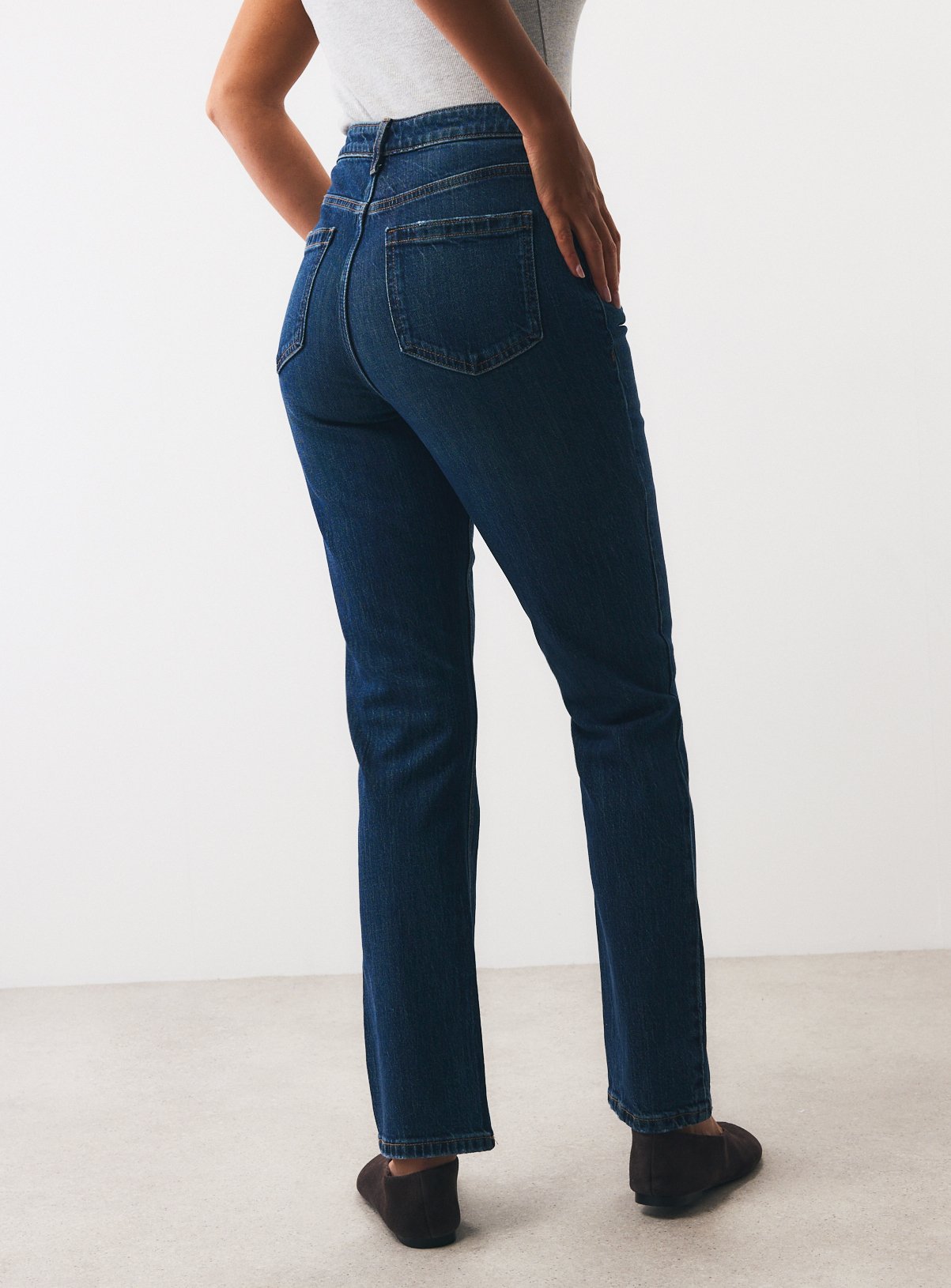 Dark Denim Slim Jeans 20L - Image 4 thumbnail